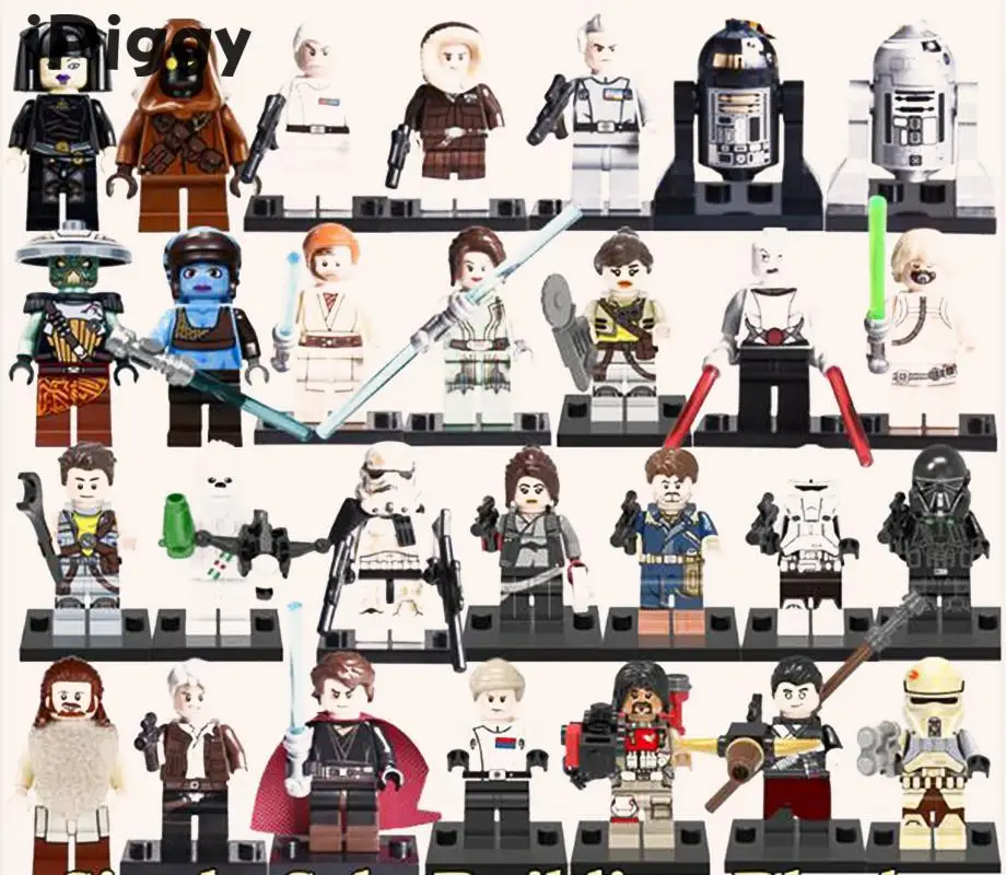 

2017 Star Wars diy Pilot Building Blocks Bricks Kids DIY Toys Hobbies