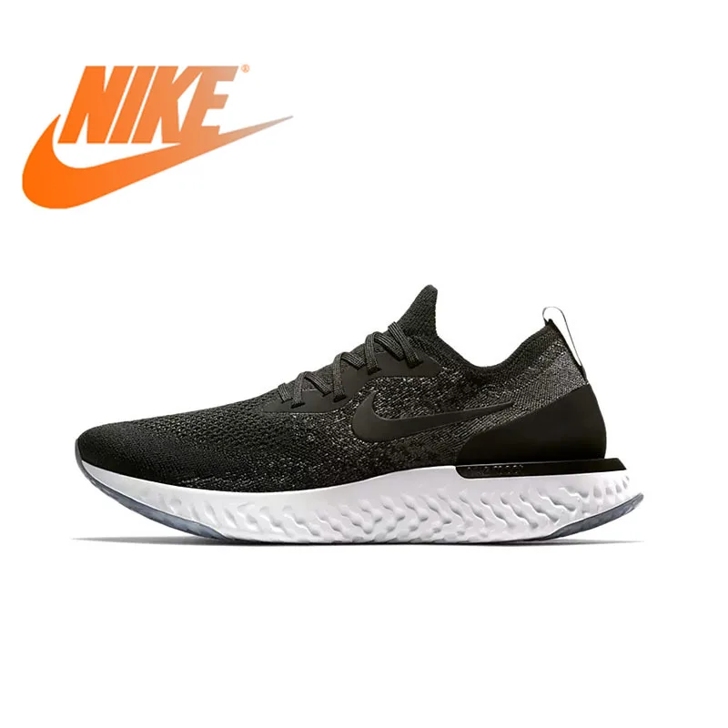 

Original Authentic Nike Epic React Flyknit Mens Running Shoes Sneakers Comfortable Breathable Sport Outdoor Medium Cut AQ0067