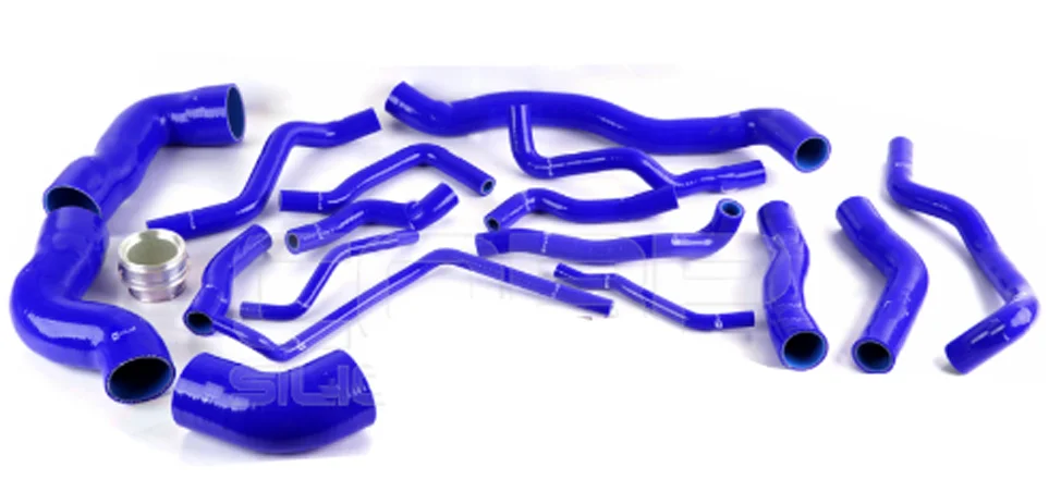

Silicone Radiator Hose KIT For V W Golf 6 (17pcs) RED/BLUE/BLACK