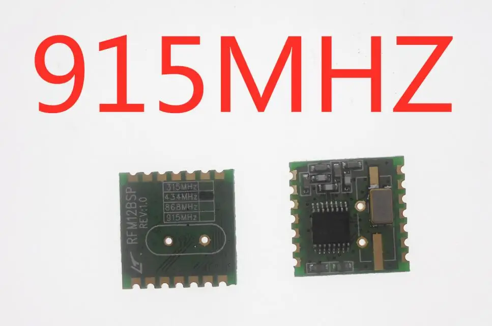 RFM12B RF приемопередатчик модуль 433 МГц 868 МГц 915 МГц недорогой ISM модуль приемопередатчика частотной манипуляции RFM12BSP RFM12B-S2 - Комплект: 915MHZ