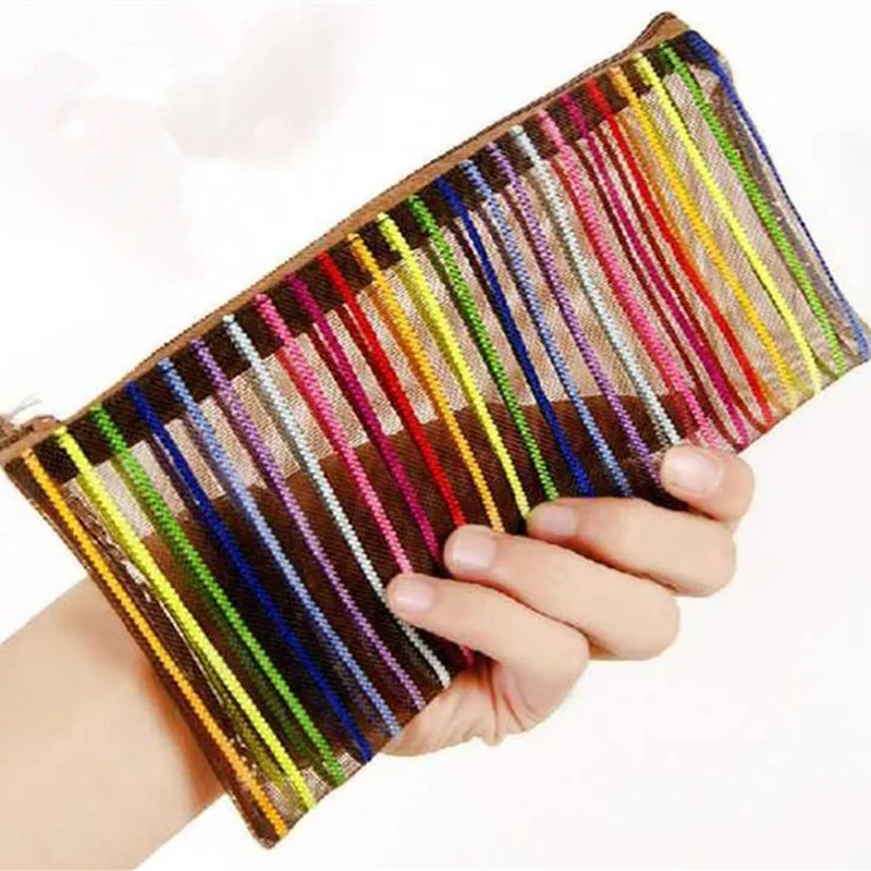 

Sent At Random Transparent Cosmetic Bag Multicolor Make Up Bag Toiletry Kit Women Trend Travel Makeup Bag Necessarie