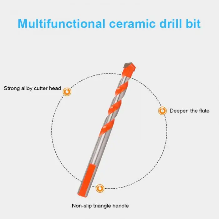 Керамическая плитка стекло сверла Многофункциональный сплав для патронов битовое электрическое сверло ALI88