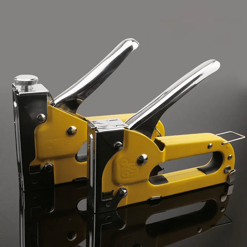 

Staple Tool Hand Operated Carbon Steel Brad Nail Tools for Fixing Material Decoration Carpentry Furniture Doors DTT88