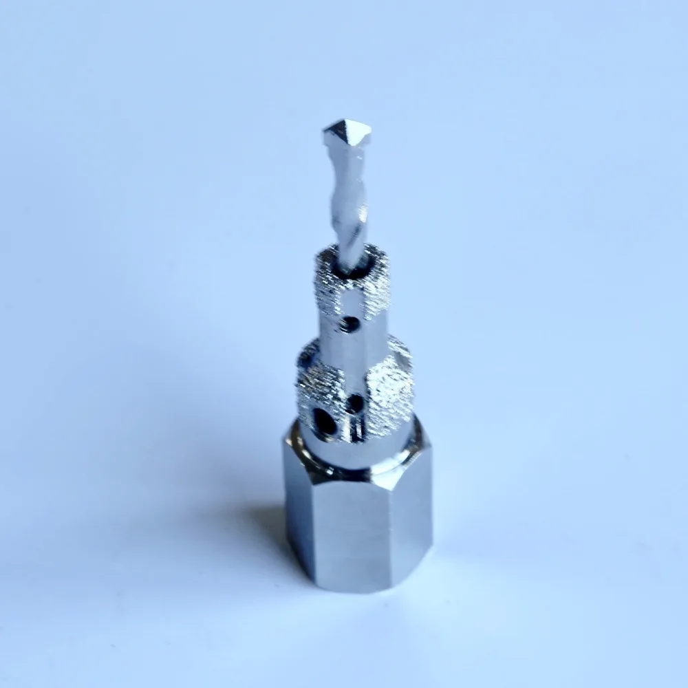 Free shipping of 1PC marble/tile drill bits 2 step 10/16*70mm with M14