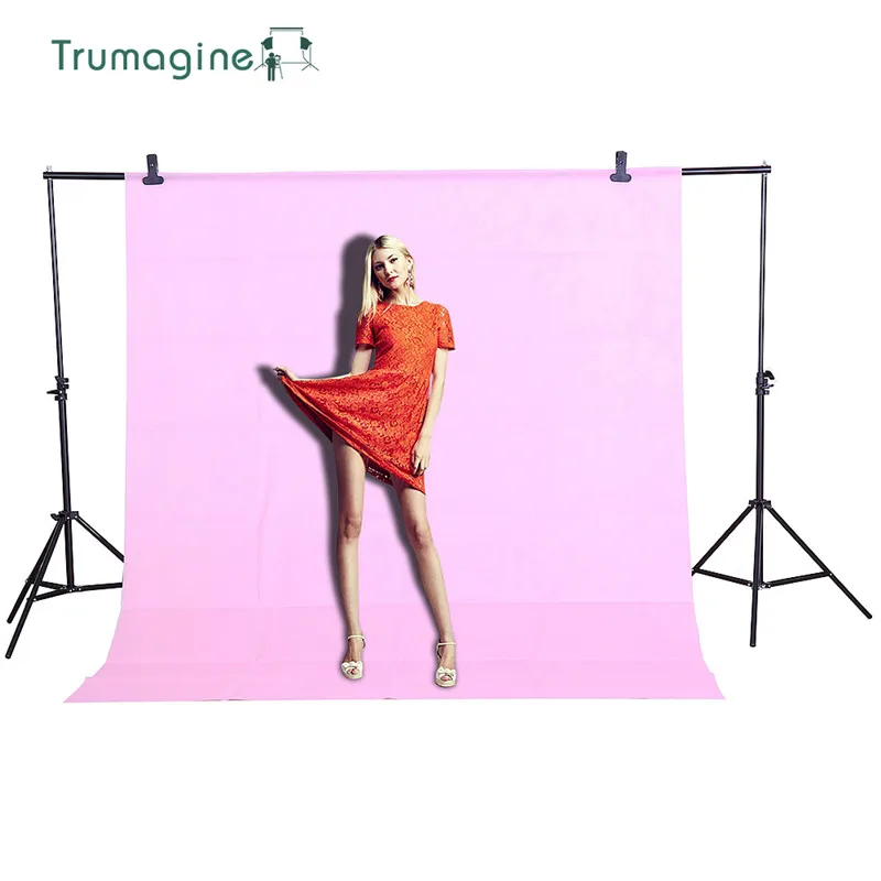 

1.6X2M/5.2*6.5ft Pink Screen Photo Photography Studio Screen ChromaKey Background Backdrop Non woven Fabric Shooting Backdrops