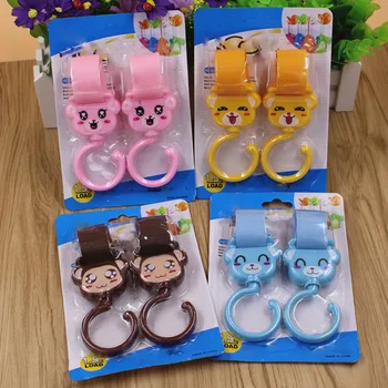 

2 pcs/lot Cartoon hook Baby Stroller Accessory hook Bike hook Baby Car Carriage anti- slip hook