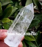 

0033 real NATURAL clear Quartz Crystal stick points Healing