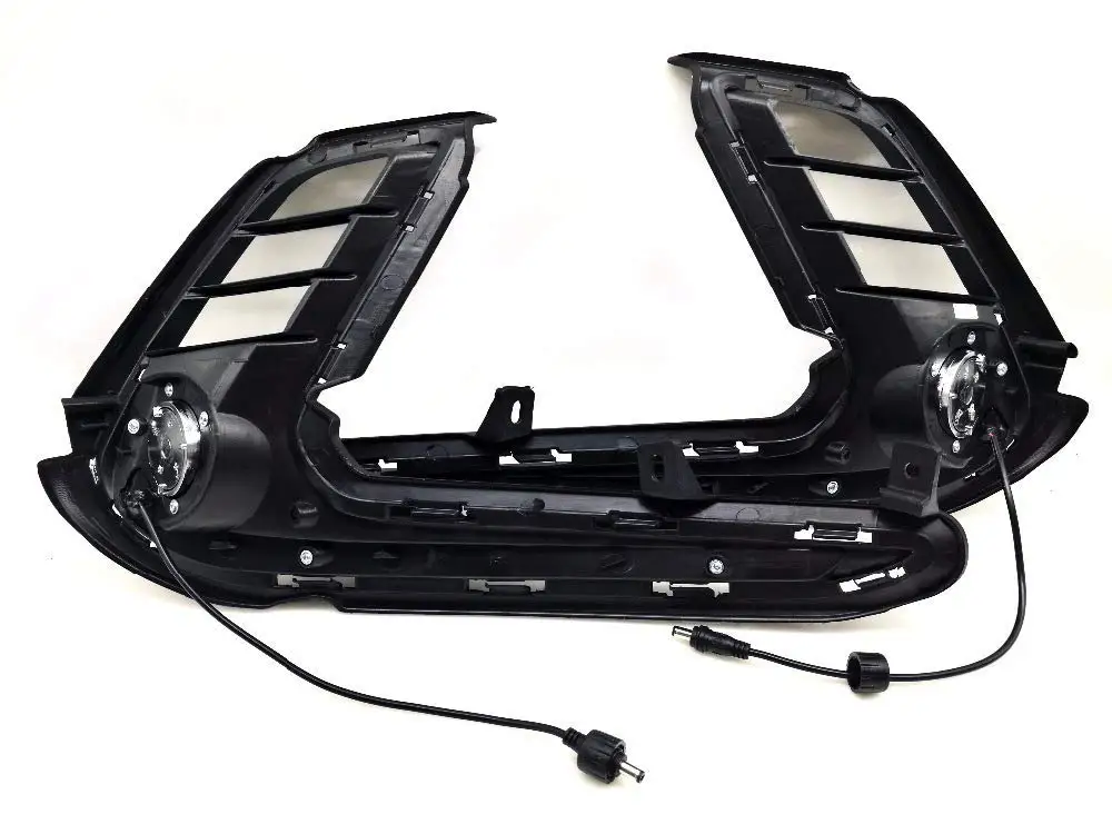 Car Daytime Running Lights Front Bumper White DRL
