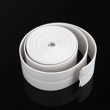 

1 roll PVC Material Wall Sealing Tape Waterproof Mold Proof Adhesive Tape Electrical Tape 3.2mx2.2cm Kitchen Bathroom tools