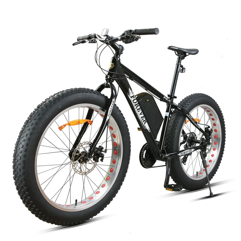 Flash Deal 26 "mountain Bike Electric Ebike Fat Snow Tyres 48 V Battery Li Ion 1500 W Engine Rear Wheel Hydraulic Brake Of Bicycle 8