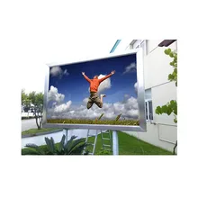 Водонепроницаемый светодиодный дисплей P6 576 × 576 мм литье под давлением алюминиевый шкаф Открытый SMD2727 RGB панель для билборда полноцветный светодиодный экран