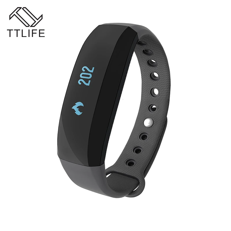 

TTLIFE Fitness Tracker Heart Rate Monitor Digital Smart Watch With GPS IP65 Waterproof Bluetooth 4.0 Smart Stopwatch Wristband