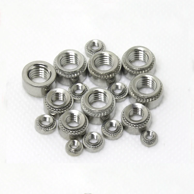 30pcs M2 M2.5 M3 M4 M5 304 stainless steel rivet nut sleeve plate