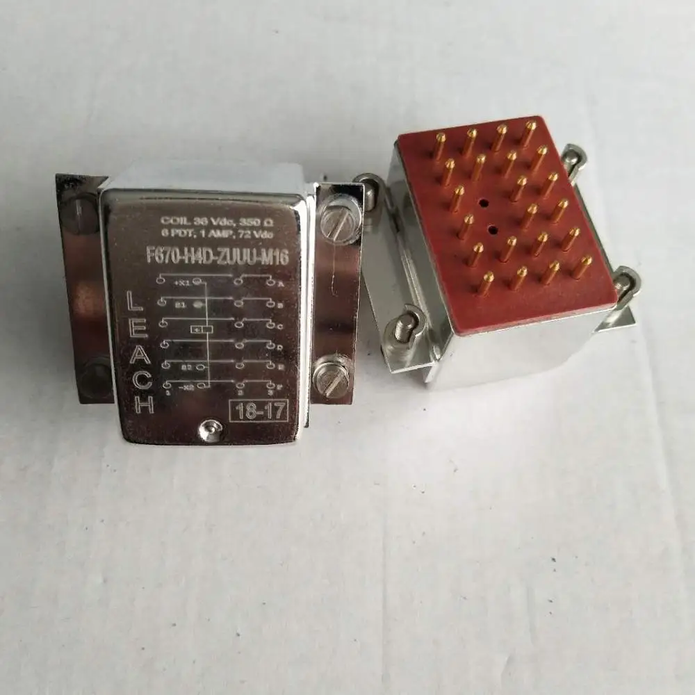 F670-H4D-ZUUU-M16 36VDC Metal Sealed Relay 350 Ohm 22 Pins