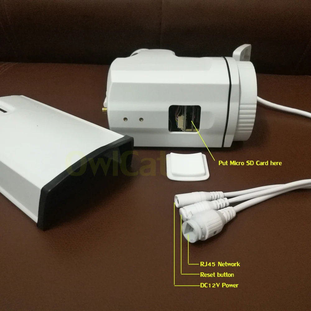 OwlCat SONY HD 1080 P Водонепроницаемая/наружная 10X зум PTZ ip-камера Wifi 2.0MP IR-Cut Onvif sd-карта Аудио Микрофон камера видеонаблюдения