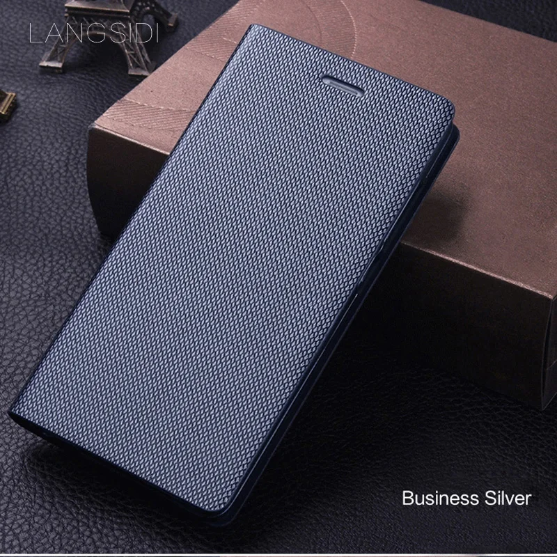 Wangcangli Merek Asli Kulit Phone Case Pola Berlian Clamshell Handphone Shell untuk Nubia Z11mini Semua-Handmade