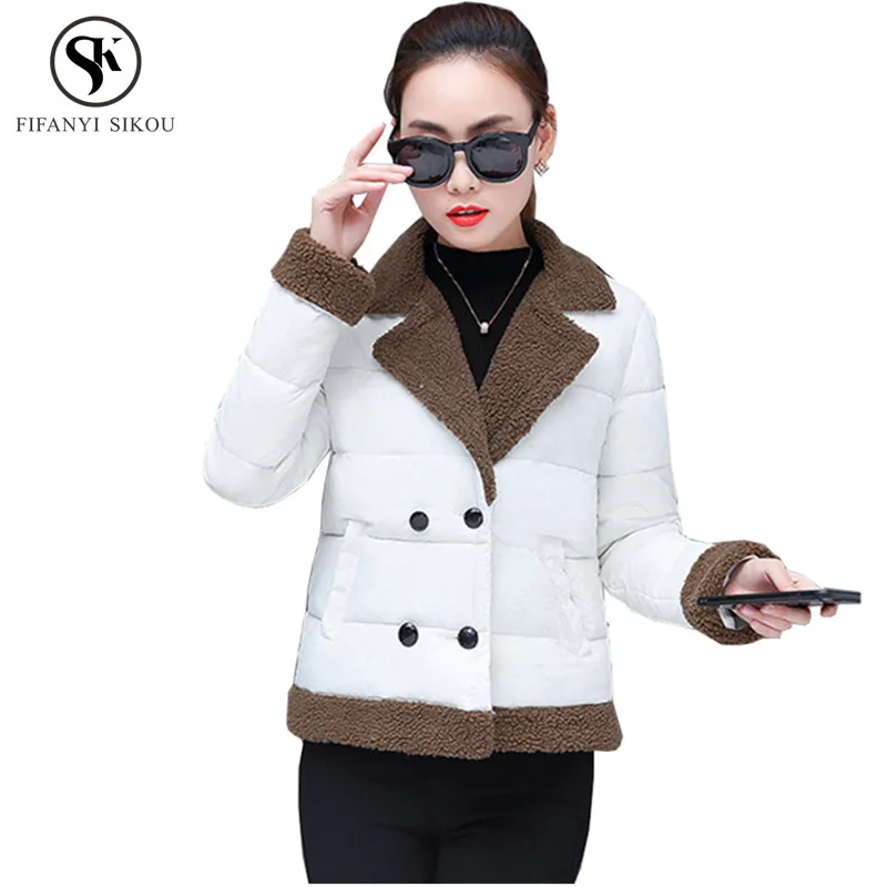 SpaRogerss 2017 Winter Duck Down Jacket Women Long Coat
