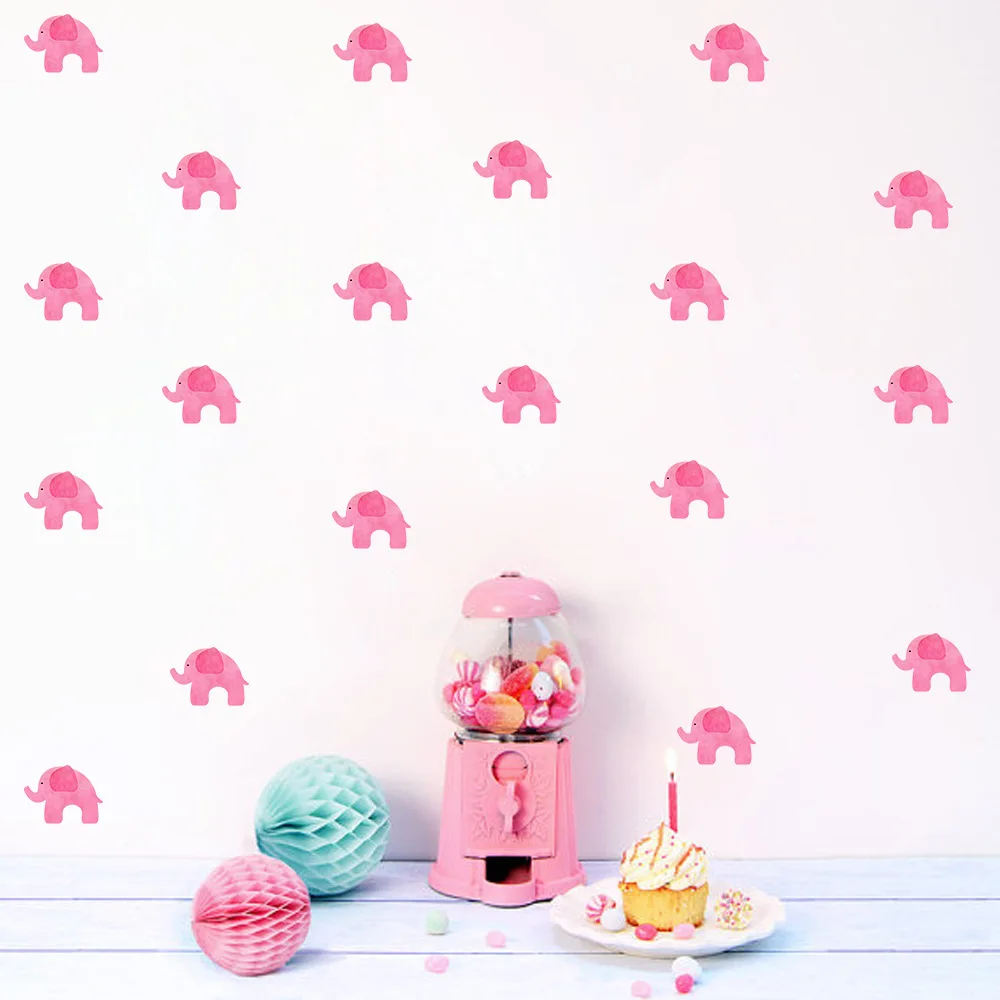 360pcs Pink animal small elephant pattern kindergarten classroom baby