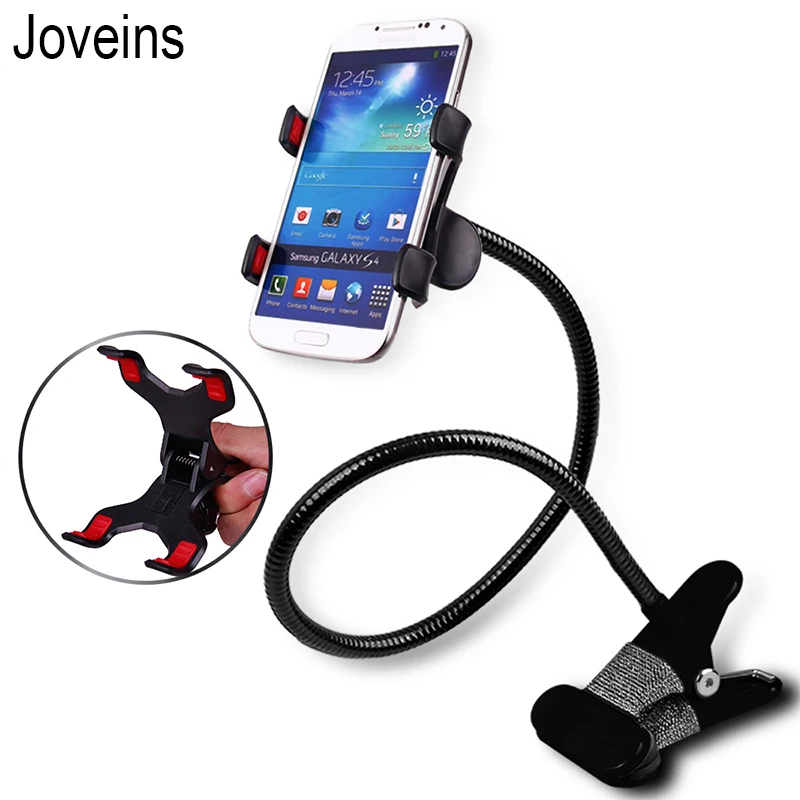 JOVEINS металлический гибкий держатель для телефона, подвесной ленивый кронштейн, кровать, 360 градусов, держатель для смартфона, подставка для iPhone, Xiaomi, huawei