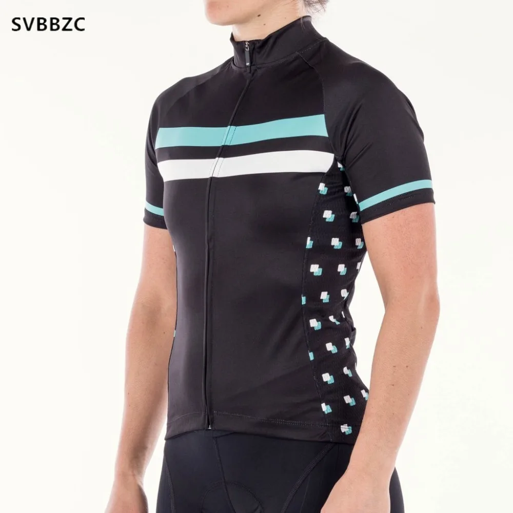 

Women's Short Sleeve Cycling Jersey Quick Dry Breathable MTB Bike Clothing Full Zip Bicycle Tops T-shirt Ropa Ciclismo