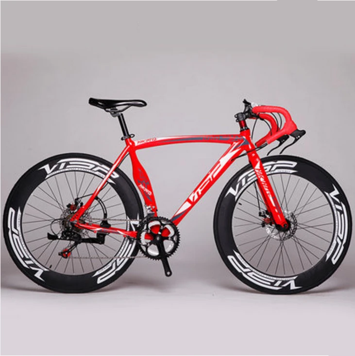 Clearance New Brand Road Bike Aluminum Alloy Frame Dual Disc Brake 14 Speed Bicycle Outdoor Sports Cycling Racing Bicicleta 1