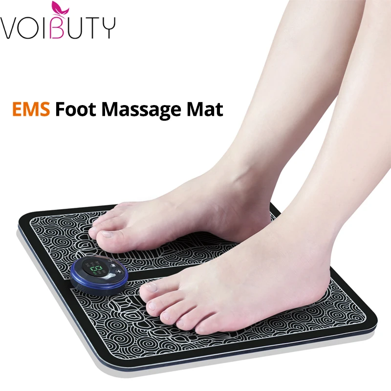 

EMS Foot Massage Mat Electric Feet Muscle Stimulator Relieve Foot Fatigue Massager Pedicure for man and woman Foot Care Tool