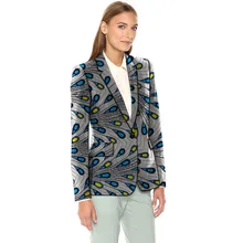Dashiki fashion African print women suit jackets women's clothing Africa style blazers wedding wear female Ankara blazer