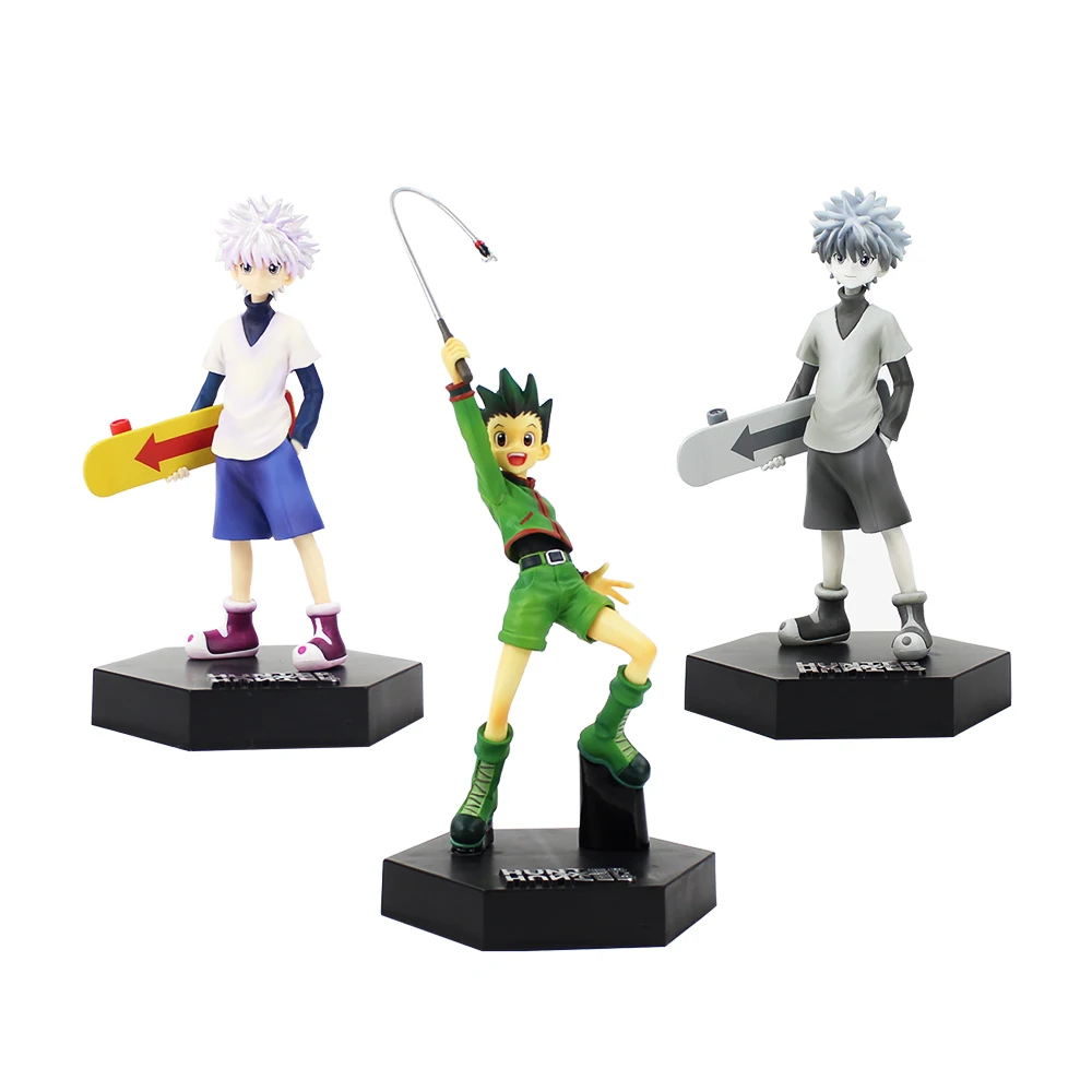Игрушечные фигурки Hunter X игрушечные куклы из аниме Freecss Killua Zoldyck Коллекционная