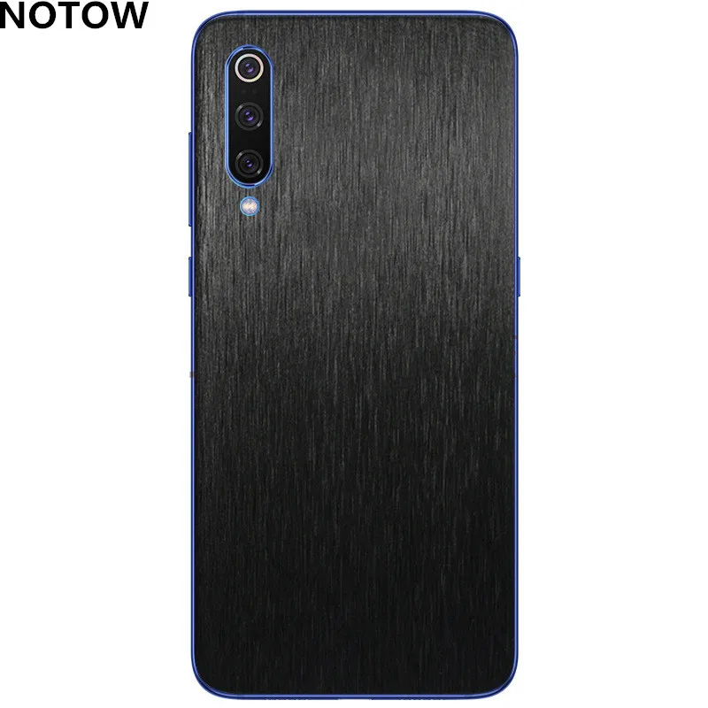 

NOTOW Fashion Matte Wire drawing PVC Sticker Mobile Back Paste Protective Film For Xiaomi 9/9se/8lite/8/8se