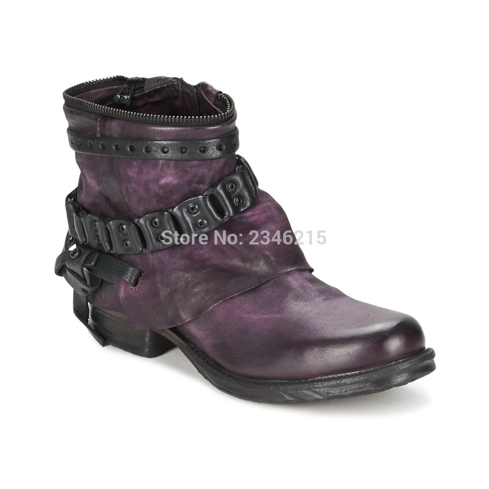 mid calf biker boots