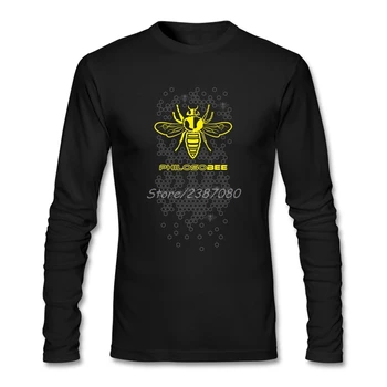 

Philoso Bee Logo Hive T-shirt Top Lovers Custom Long Sleeve O-neck T Shirt