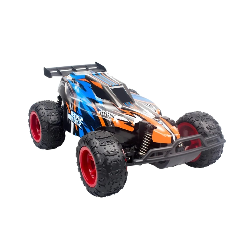 

Remote Control Car, 2.4Ghz 1: 22 High Speed Racing Car with two batteries( Two Rechargeable Batteries For car), Kids Toys, Blu