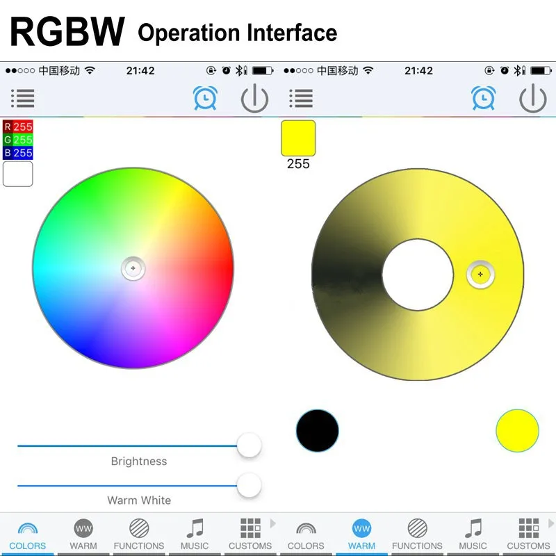 16 миллионов цветов Wifi RGB/RGBW светодиодный контроллер смартфон управление музыкой и таймером режим волшебный домашний wifi светодиодный контроллер