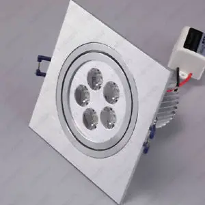 

Dimmable 5W LED Recessed Ceiling Down Cabinet Light Fixture Bulb Lamp High Power
