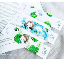 30 шт./упак. хорошая улыбка бумажная Закладка с картинками закладки с животными рекламный подарок канцелярские принадлежности двойное Примечание сообщение