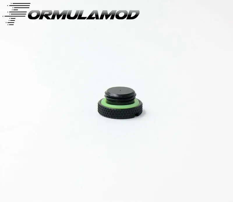 FormulaMod Fm YZDT Groove Plugs Black Silver G1 4 Water Plugs Can Twist With Coin 3