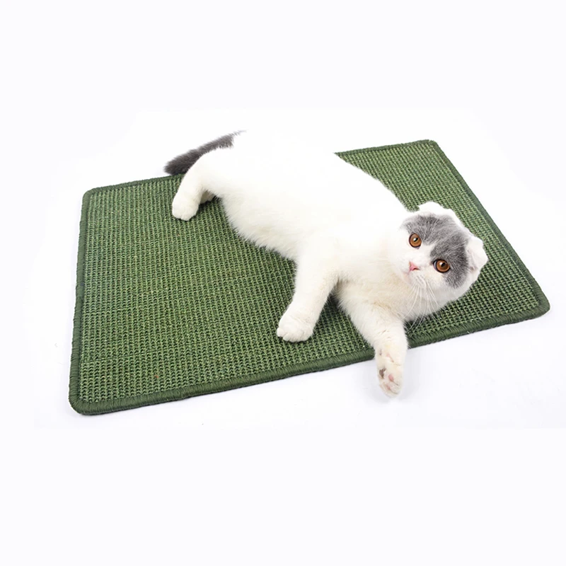 

Natural Sisal Cat Scratcher for Cat Scratching Post Board Mat Toy Tower Climbing Tree Pad Cooling Litter Mat Furniture Pet