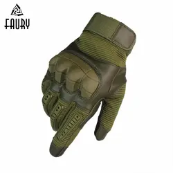 Тактические военные полный палец перчатки Сенсорный экран перчатки армия Пейнтбол съемки Airsoft Восхождение Езда тактические тренировочные