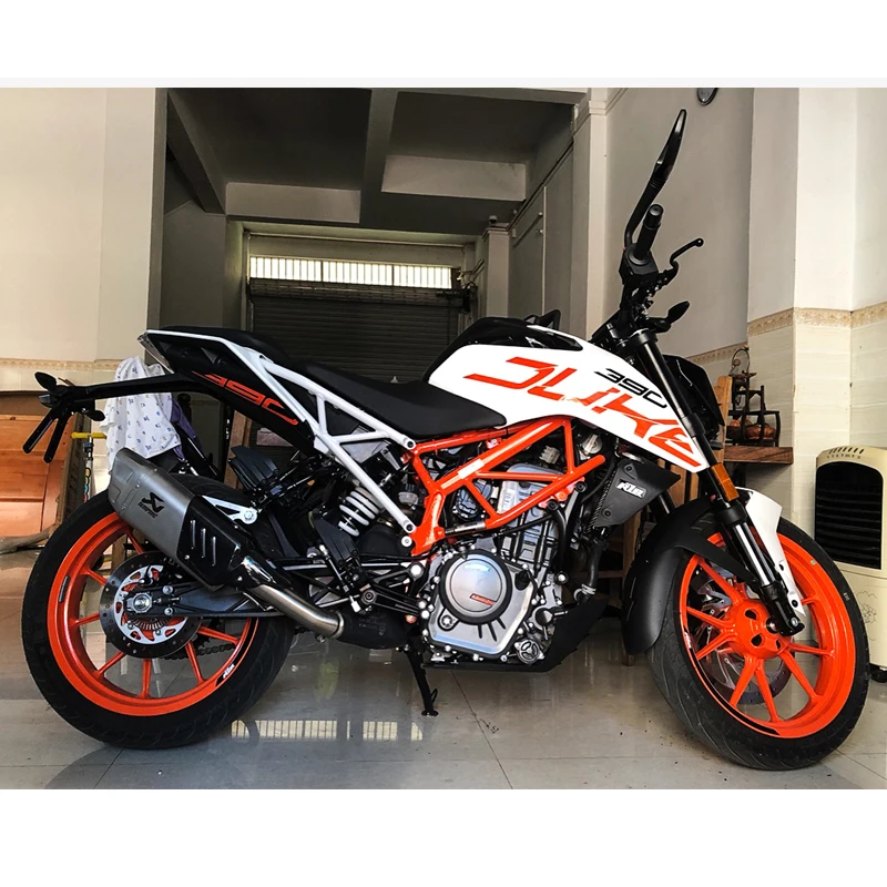 Мотоцикл Akrapovic выхлоп Escape для R1 R6 R3 Z900 KTM390 K8 модифицированный Uiversal мотоцикл лазерный скутер углеродный глушитель наклейка