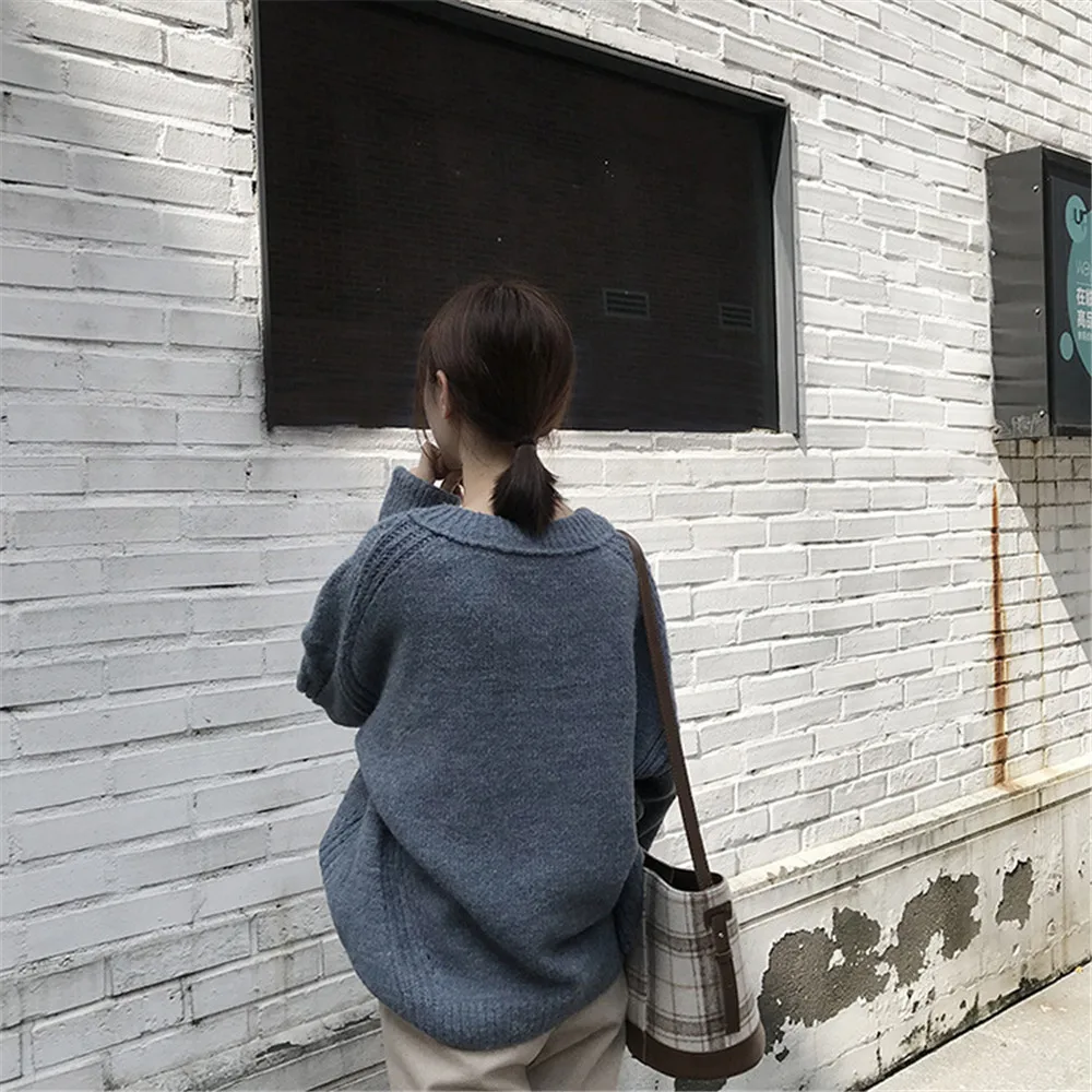 Winter Thicken Women Sweater Pullover 2018 Hollow Out Sweater For Women Long Sleeve Knitted Jumper Autumn Thick Casual Clothing (46)