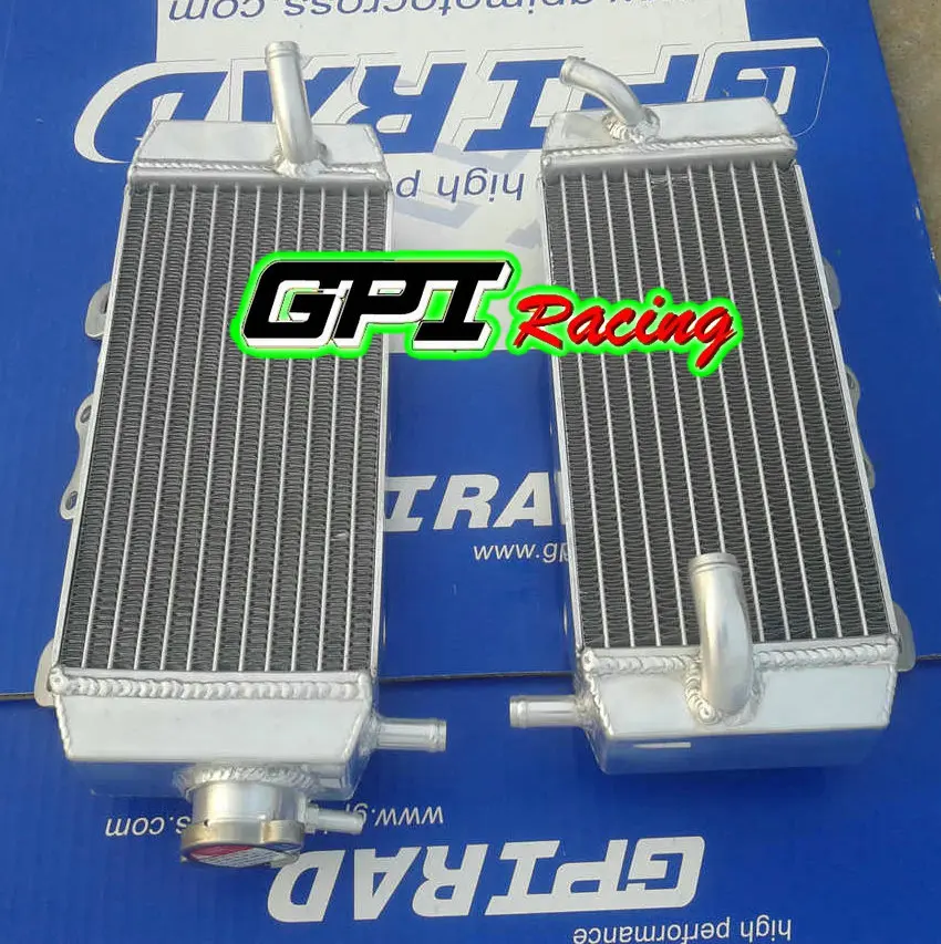 GPI RH & LH алюминиевый радиатор + шланг для YAMAHA YZ250F 2006 06/ WR250F 2007 2009 2008 07 08 09|Охлаждение