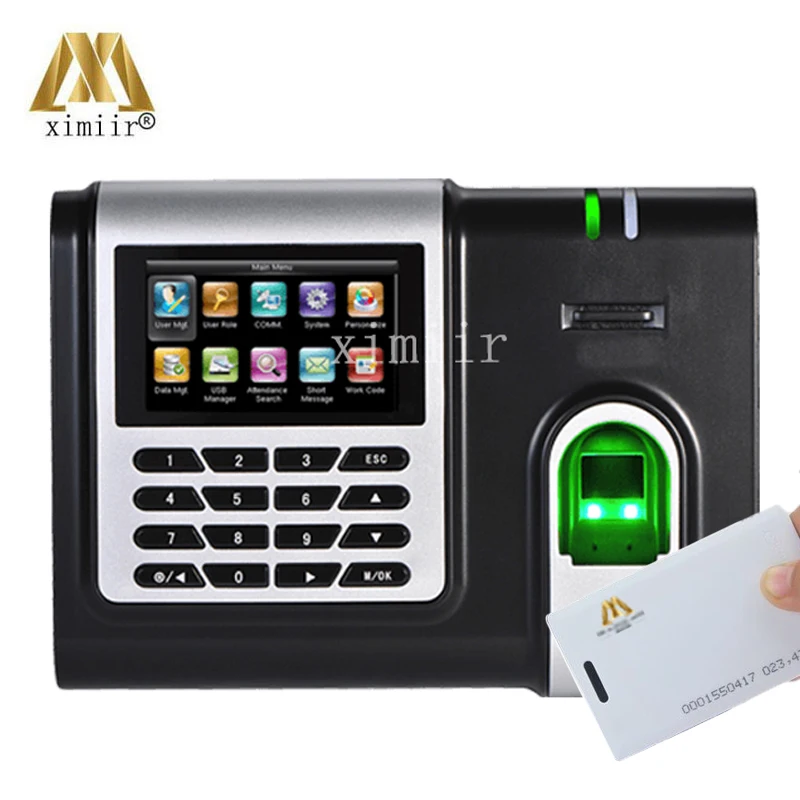 

Biometric X628-C fingerprint +TCP/IP communication +ID card time attendence