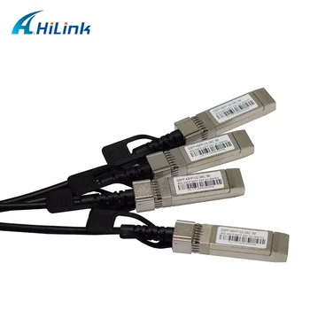 

1PCS Of QSFP-4SFP10G-CU3M Compatible 40G QSFP+ DAC Breakout Cable 30AWG 3M