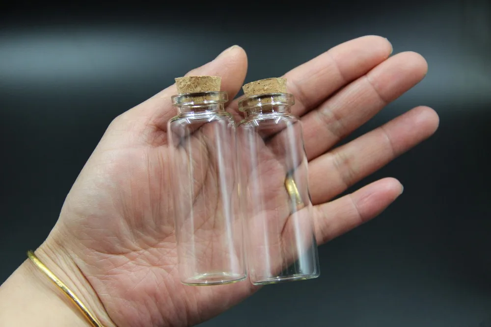 5pcs 30*80mm 40ML Glass Jars with Cork Bottles Jars Containers Sand Liquid Food Wedding Gift Vial Bottles for Wedding Decor Gift 4