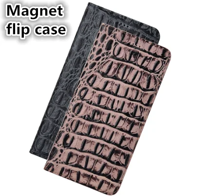 

RL01 Magnet Natural Leather Phone Case For Lenovo Z6 Pro Card Slot Flip Cover Case For Lenovo Z6 Pro(6.39') Phone Bag