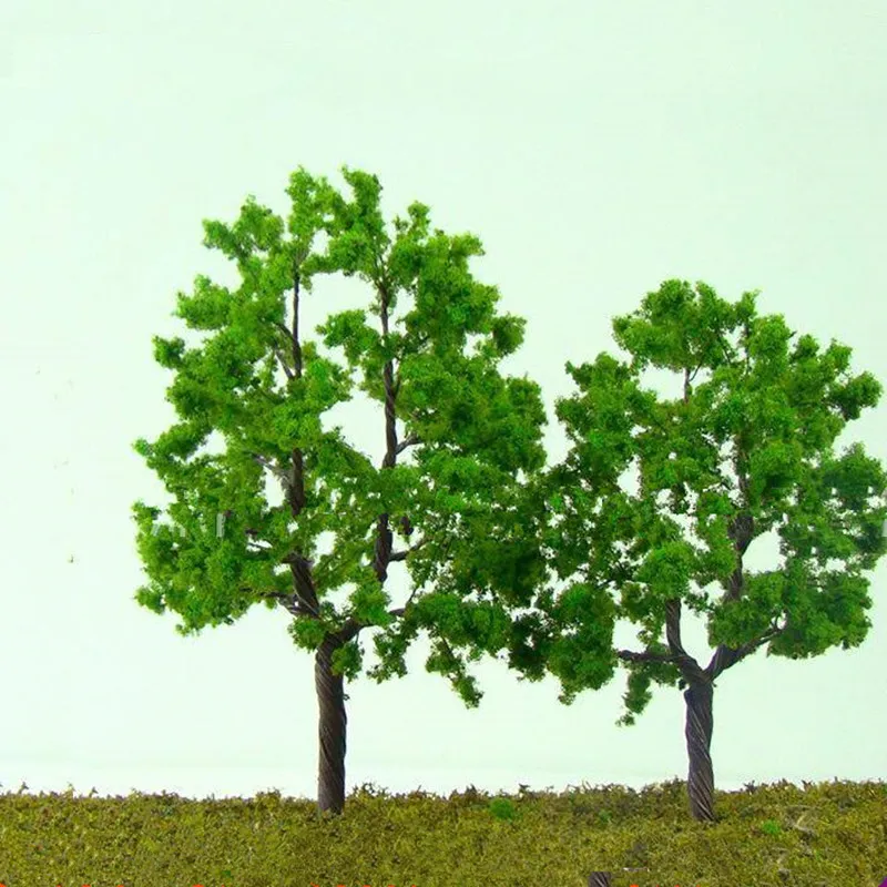 Wikingwire модельное дерево дорога макет планирование зеленые деревья