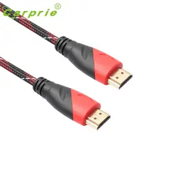 Carprie Новый плетеный кабель HDMI V1.4 AV HD 3D для PS3 Xbox HDTV метров 1080 P DF Feb13 motherlander