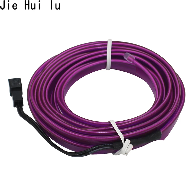 1 м/2 м/3 м/5 м автомобильное Внутреннее освещение авто светодиодная лента EL Wire Rope
