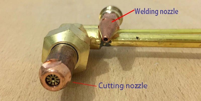 welding and cutting nozzle