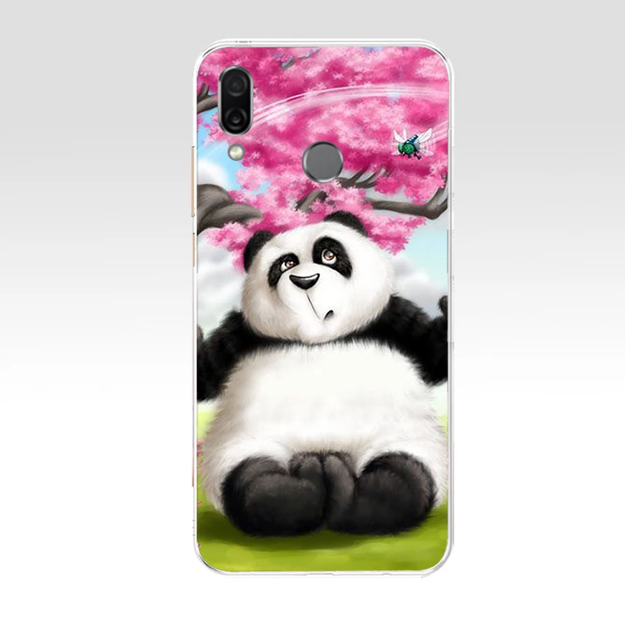 Милый подарок Panda 102FG Мягкий Силиконовый ТПУ чехол для телефона huawei Honor 8 Lite 8X 8s